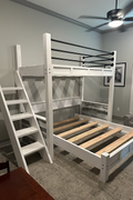 Orange Beach Bunk Bed With Barnwood Accents